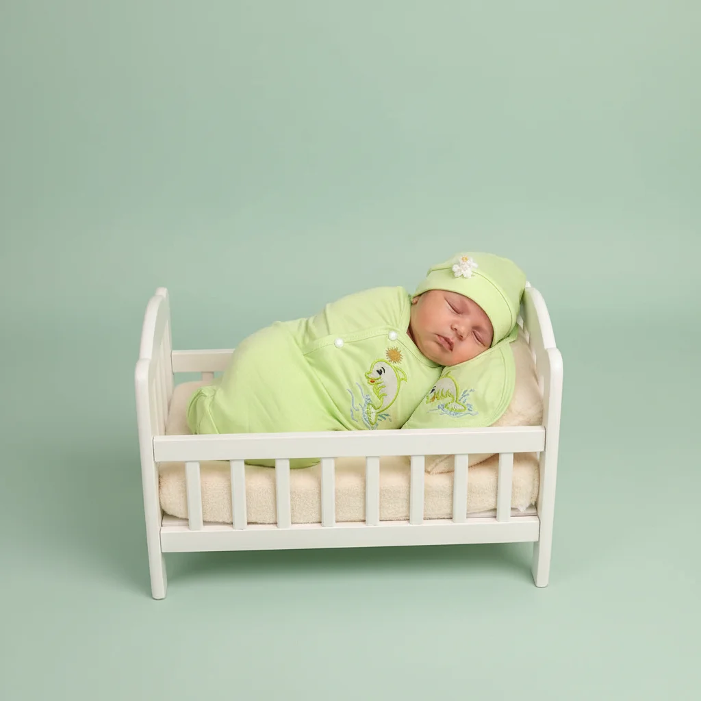 Dolphin 5-Piece Baby Layette Set