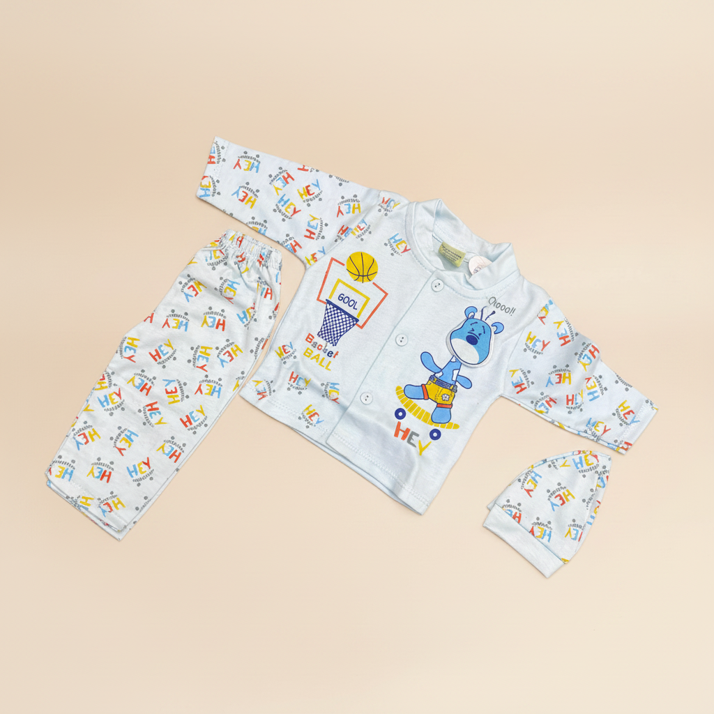Basketball Bear 3-Piece Set