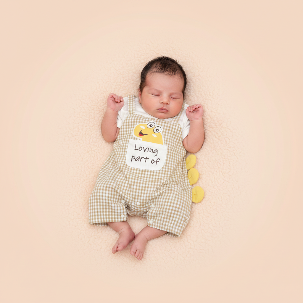 Popor Dinosaur Romper Outfit