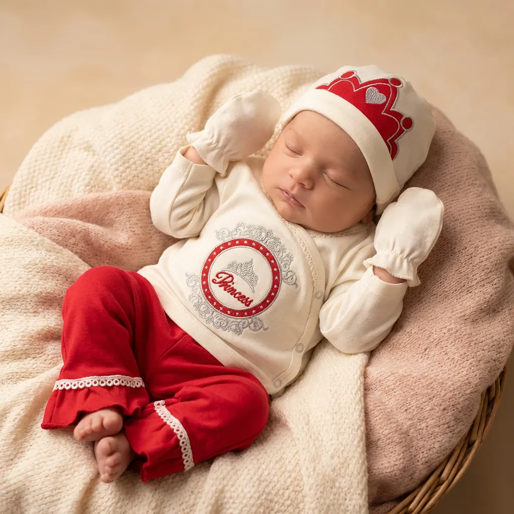 Princess Crown Newborn 7-Piece Set
